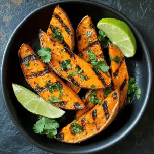 Looking for a delightful side dish? These Grilled Cilantro-Lime Sweet Potatoes bring a vibrant twist to your meals! With fresh cilantro and zesty lime, this recipe pairs perfectly with grilled meats or as a light, vegetarian option. Save this recipe for your next BBQ or family dinner and enjoy a tasty, healthy addition to your plate!