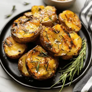 Say goodbye to boring side dishes! These Grilled Garlic Rosemary Smashed Potatoes are crispy on the outside and fluffy on the inside, packed with fragrant garlic and fresh rosemary. Perfect for barbecues or family dinners, you'll want to save this recipe for your next flavorful feast!